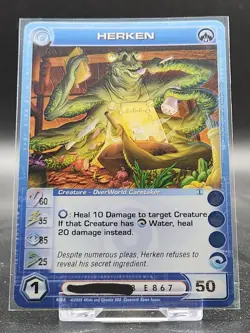 Chaotic Card : Herken Alliances Unraveled AU First Edition creature - Image 1