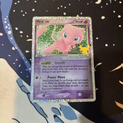 Pokemon TCG Mew EX Celebrations Classic Collection Holo Ultra Rare Card 88/92 - Image 1
