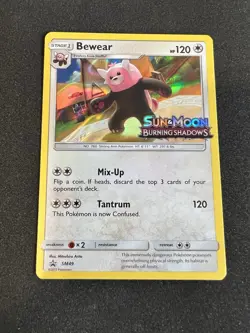Bewear - SM49 - Pokemon Sun & Moon Promo Prerelease Holo Rare Card - Image 1