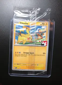 Pikachu Prize Pack Promo - Pokemon Card (SVP-EN 101) Pokemon Card SEALED 2023 - Image 3