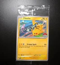 Pikachu World Championships Promo - Pokemon Card (SVP EN 190) Worlds SEALED 2024 - Image 1