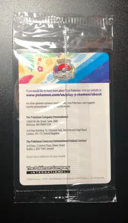 Pikachu World Championships Promo - Pokemon Card (SVP EN 190) Worlds SEALED 2024 - Image 3