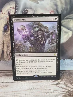 Waste Not - Light Play MTG Commander 2016 Edition - Magic The Gathering LP - Image 1