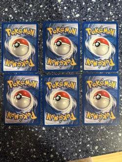 Pokemon Six Card Vintage Lot! Misty’s Horsea, Goldeen, Seel And More! - Image 2