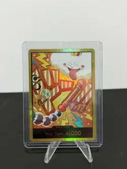 One Piece Card Game Nami Gold DON!! Card the Best Vol.2 PRB-02 2025 - Image 1