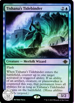 MTG Tishana's Tidebinder (081) | NM Foil | The Lost Caverns of Ixalan {LCI} - Image 1