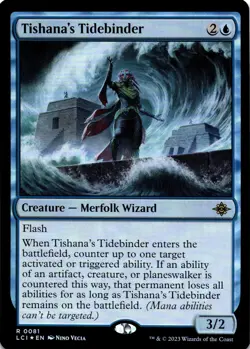 MTG Tishana's Tidebinder (081) | NM Foil | The Lost Caverns of Ixalan {LCI} - Image 2