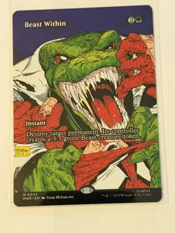Beast Within Borderless Marvel Universe 33 - Image 1