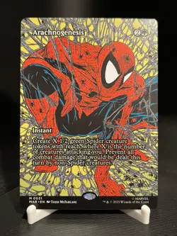 Arachnogenesis (Borderless) Marvel Universe Eternal-Legal Regular - Image 1