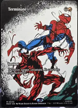 Terminate #40 Spider-Man Borderless Regular Mythic - Image 1