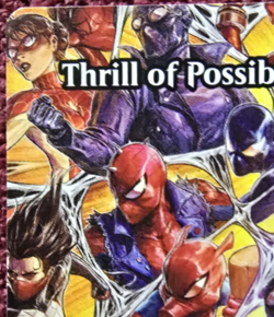 Magic the Gathering - Thrill of Possibility (Borderless) (MAR) #0028 Spiderman - Image 2