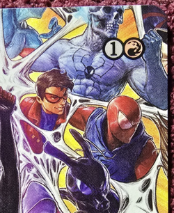 Magic the Gathering - Thrill of Possibility (Borderless) (MAR) #0028 Spiderman - Image 3