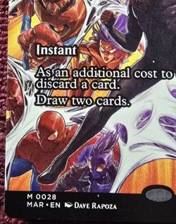Magic the Gathering - Thrill of Possibility (Borderless) (MAR) #0028 Spiderman - Image 5