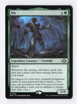 six #169 Rare - MTG: modern horizons 3 NM MH3 - Image 1