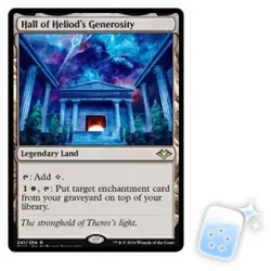 HALL OF HELIOD'S GENEROSITY Modern Horizons Magic MTG MINT CARD - Image 1