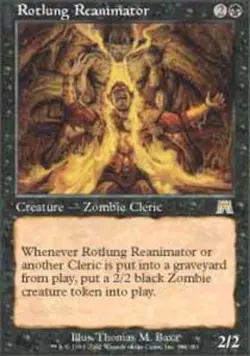Rotlung Reanimator Magic mtg Moderate Play, English Onslaught x1 - Image 1