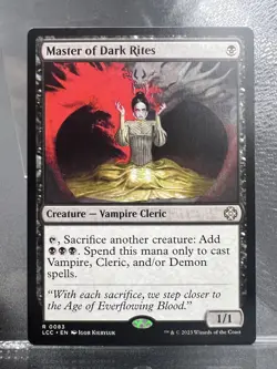 Master of Dark Rites Commander: the Lost Caverns of Ixalan Regular - Image 1