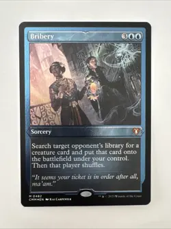 Bribery (Foil Etched) Commander Masters Foil - Image 1