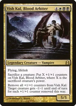 Vish Kal, Blood Arbiter [Commander 2011] Magic MTG - Image 1