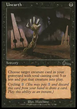 Unearth x4 4x Urza's Legacy NM MTG - Image 1