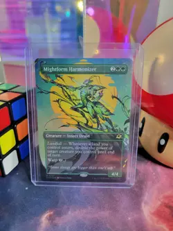 Mightform Harmonizer Borderless Magic The Gathering Edge Of Eternities Foil Rare - Image 1