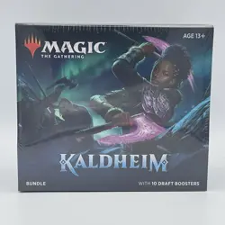 Magic the Gathering Kaldheim Bundle with 10 Draft Boosters Sealed NIB WOTC 2021 - Image 1
