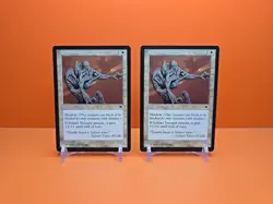 ⚪⚪⚪ (2) 1997 Magic The Gathering TEMPEST SOLTARI TROOPER PLAYED ⚪⚪⚪ - Image 1