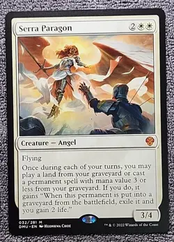 MTG Serra Paragon Dominaria United 032/281 Regular Mythic - Image 1