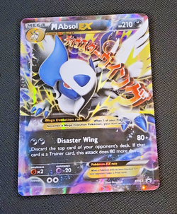 M Absol EX XY63 XY Black Star Promo Holo Rare Pokemon TCG Light Played - Image 1