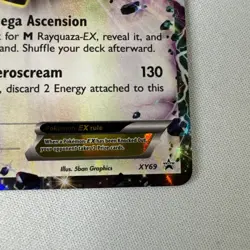 Pokemon Rayquaza EX XY69 2015 Black Star Promos Lp/Mp - Image 5