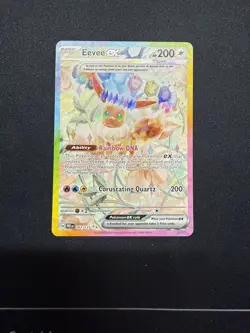 Pokemon TCG Eevee EX 167/131 Prismatic Evolutions SiR Special Illustration Rare - Image 1