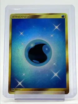 WATER ENERGY 2017 POKEMON SUN & MOON CRIMSON INVASION SECRET RARE Q3726 - Image 1