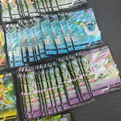 Pokemon TCG CBB2C S-Chinese Gem Pack Vol 2 Eevee Vaporeon Jolteon Lot*141 FM - Image 5