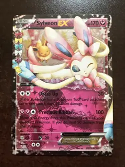 Sylveon EX RC21/RC32 MP Pokemon TCG Generations Radiant Collection - Image 1
