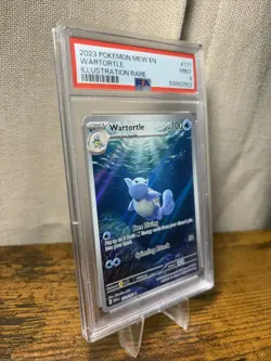 Wartortle 171/165 Sv: Scarlet & Violet 151 Holo PSA 9 Pokemon - Image 2