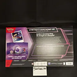 Pokemon TCG Cynthia’s Garchomp Ex Premium Collection Box Promo NEW SEALED - Image 2