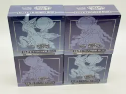 Lot of (4) Pokemon TCG Chilling Reign Elite Trainer Boxes SEALED - Image 1