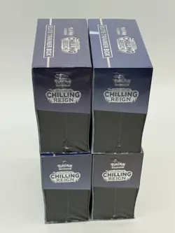 Lot of (4) Pokemon TCG Chilling Reign Elite Trainer Boxes SEALED - Image 4