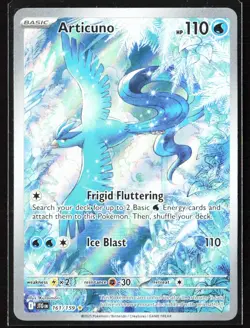 2025 Scarlet & Violet Series - Journey Together Articuno Illustration Rare #161 - Image 1