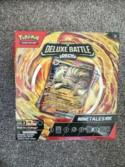 Pokemon TCG - Ninetales Ex Deluxe Battle Deck (Factory Sealed) - Image 1