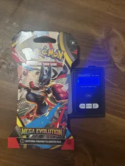 (VERY HEAVY) 33.39 Pokemon TCG Mega Evolution Sleeved Booster Pack (SEALED)✅ - Image 1