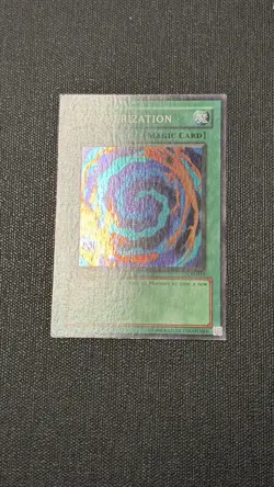 Yugioh! Polymerization LOB-059 Super Rare Edition Wavy Unlimited - Image 2