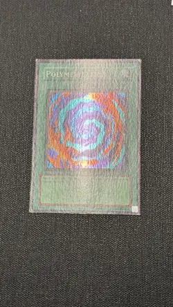 Yugioh! Polymerization LOB-059 Super Rare Edition Wavy Unlimited - Image 3