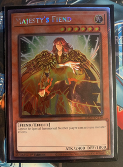 Majesty's Fiend - Platinum Secret Rare - Yugioh - Image 1
