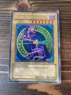 Dark Magician Ultra Rare Unlimited SDY-006 1996 Yu-Gi-Oh! HP - Image 1