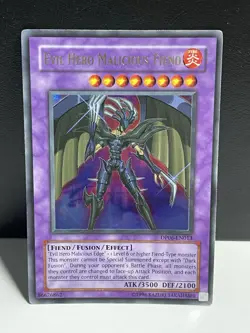 Evil Hero Malicious Fiend [DP06-EN013] Ultra Rare LP - Image 1
