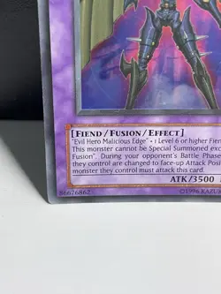 Evil Hero Malicious Fiend [DP06-EN013] Ultra Rare LP - Image 5