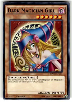 Dark Magician Girl SDMY-EN011 Common 1st Edition Near Mint Yu-Gi-Oh - Image 1