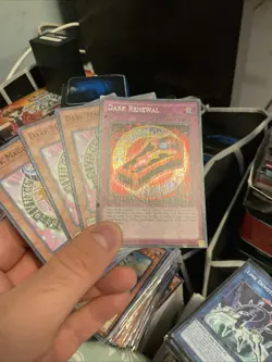 3X Dark Magician Girl(commons) + Dark Renewal Secret Rare (mod Play Condition) - Image 1