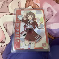 Union Arena Yuuma Hanakai Action Point Trading Card Playable Good - Image 1